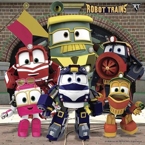 Ravensburger (08047) - "Robot Trains" - 49 pièces