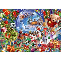 Bluebird Puzzle (70236) - "Christmas Globe" - 1000 pièces