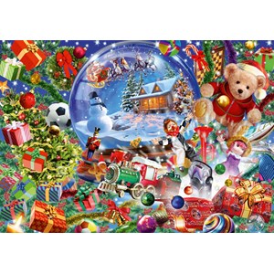 Bluebird Puzzle (70236) - "Christmas Globe" - 1000 pièces