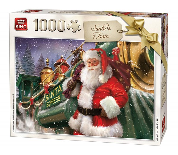 King International (05684) - "Christmas Santa Train" - 1000 pièces