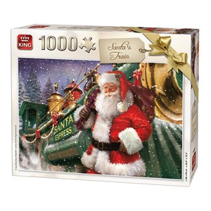 King International (05684) - "Christmas Santa Train" - 1000 pièces