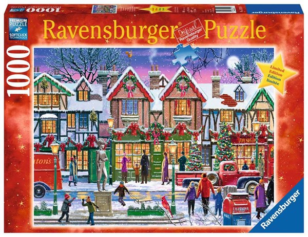 Ravensburger (15291) - "Christmas in the Square" - 1000 pièces