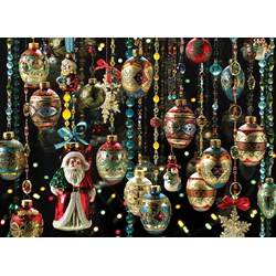 Cobble Hill (80140) - "Christmas Ornaments" - 1000 pièces
