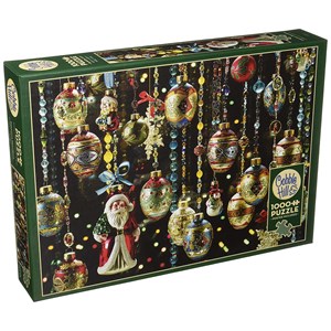 Cobble Hill (80140) - "Christmas Ornaments" - 1000 pièces