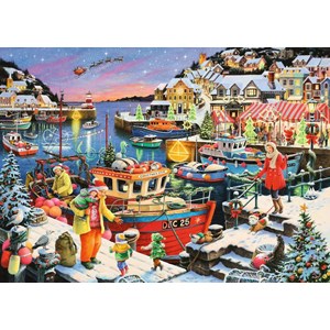 Ravensburger (13991) - "Home For Christmas" - 1000 pièces