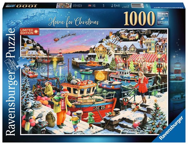 Ravensburger (13991) - "Home For Christmas" - 1000 pièces