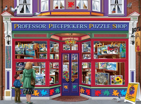SunsOut (70615) - "Professor Puzzle Shop" - 1000 pièces