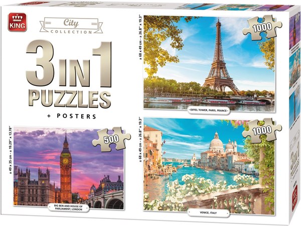 King International (55876) - "City Collection" - 500 1000 pièces