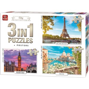 King International (55876) - "City Collection" - 500 1000 pièces