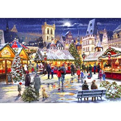 Bluebird Puzzle (70070) - Richard Macneil: "Xmas Market" - 1000 pièces