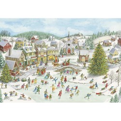 Ravensburger (15290) - "Playful Christmas Day" - 1000 pièces
