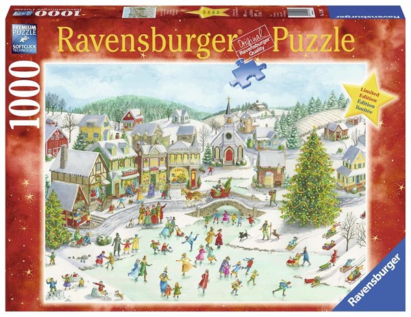 Ravensburger (15290) - "Playful Christmas Day" - 1000 pièces