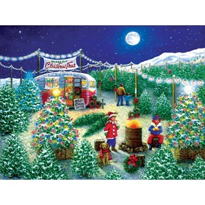 SunsOut (76141) - "A Lot of Christmas Trees" - 300 pièces