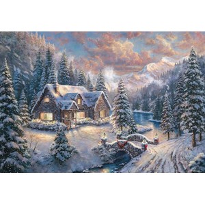 Schmidt Spiele (59493) - "High Country Christmas" - 1000 pièces