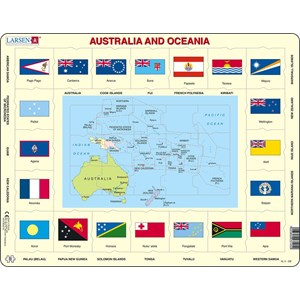 Larsen (KL5-GB) - "Australia and Oceania" - 35 pièces