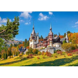 Castorland (B-53292) - "Castle Peles, Romania" - 500 pièces