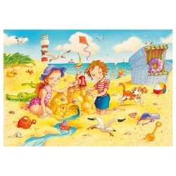 Ravensburger (08880) - "Enfants à la Plage" - 24 pièces