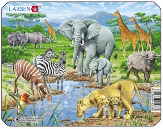 Larsen (Z8-1) - "Exotic Animals" - 11 pièces