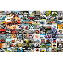 Ravensburger (16018) - "99 VW Campervan Moments" - 3000 pièces