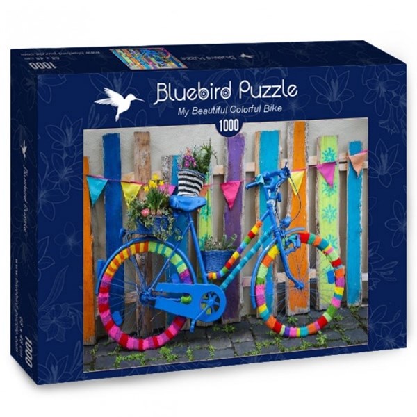 Bluebird Puzzle (70010) - "My Beautiful Colorful Bike" - 1000 pièces