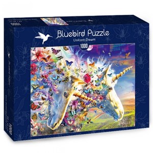 Bluebird Puzzle (70245) - "Unicorn Dream" - 1000 pièces