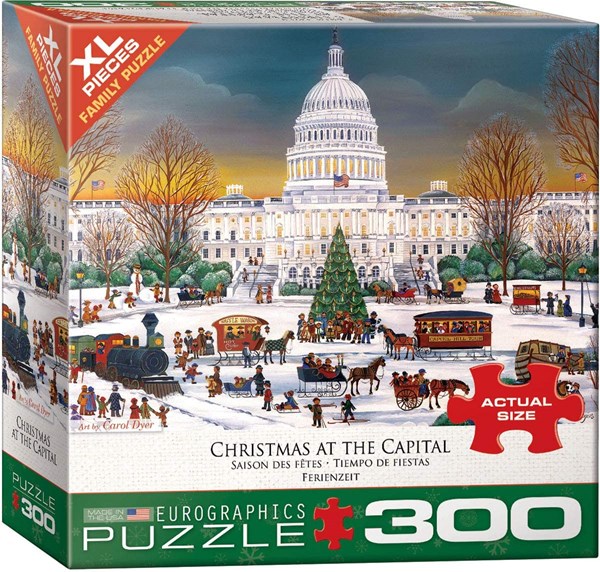Eurographics (8300-5403) - "Christmas at the Capitol" - 300 pièces