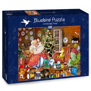 Bluebird Puzzle (70295) - "Christmas Time!" - 1000 pièces