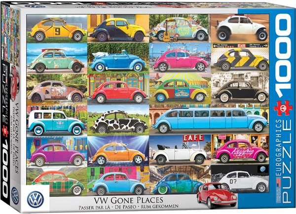 Eurographics (6000-5422) - "VW Gone Places" - 1000 pièces