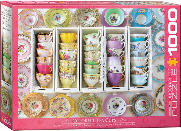 Eurographics (6000-5342) - "Tea Cups Boxes" - 1000 pièces