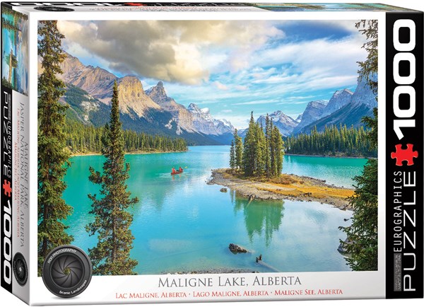 Eurographics (6000-5430) - "Maligne Lake, Alberta" - 1000 pièces