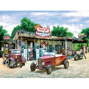 SunsOut (37179) - Greg Giordano: "Route 66 General Store" - 300 pièces