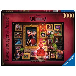 Ravensburger (15026) - "Queen of Hearts" - 1000 pièces