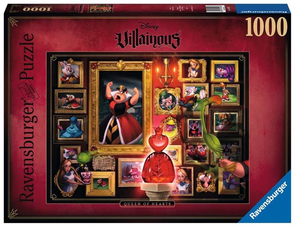 Ravensburger (15026) - "Queen of Hearts" - 1000 pièces