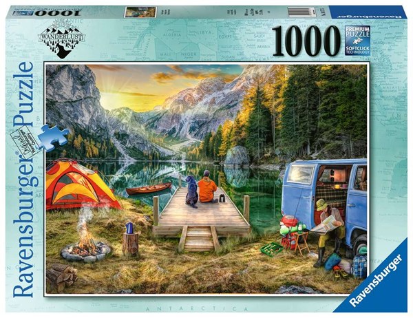 Ravensburger (16177) - "Calm Campsite" - 1000 pièces