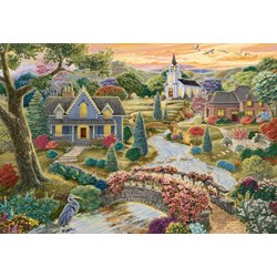 Ravensburger (16703) - "Enchanted Valley" - 2000 pièces