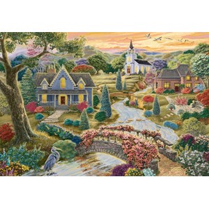 Ravensburger (16703) - "Enchanted Valley" - 2000 pièces