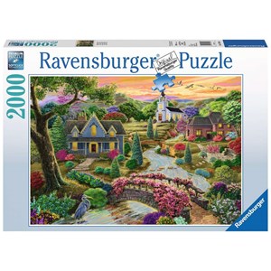 Ravensburger (16703) - "Enchanted Valley" - 2000 pièces
