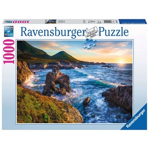 Ravensburger (15287) - "Big Sur Sunset" - 1000 pièces