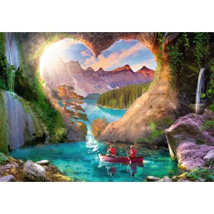 Ravensburger (15272) - "La Caverne du Coeur" - 1000 pièces