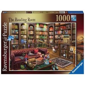 Ravensburger (19846) - "The Reading Room" - 1000 pièces