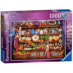 Ravensburger (19848) - "Mum's Kitchen Dresser" - 1000 pièces