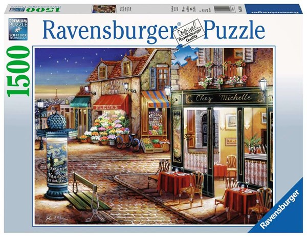Ravensburger (16244) - "Paris's Secret Corner" - 1500 pièces