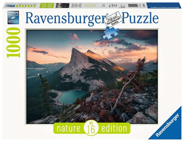 Ravensburger (15011) - "Un Soir dans les Montagnes Rocheuses" - 1000 pièces