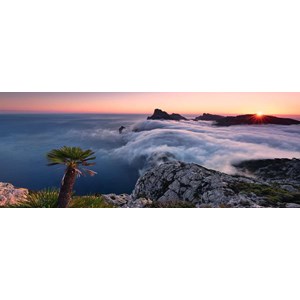 Ravensburger (15088) - "Dans la Mer de Nuages" - 1000 pièces