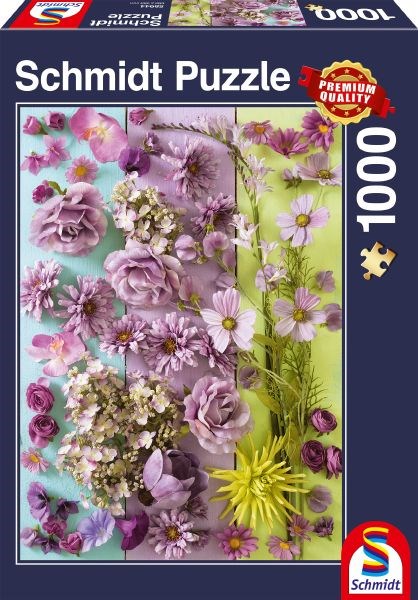Schmidt Spiele (58944) - "Violet Blossom" - 1000 pièces