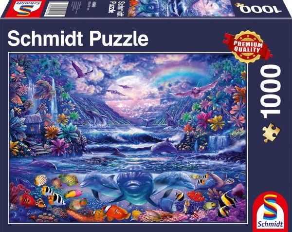 Schmidt Spiele (58945) - "Moonlight Oasis" - 1000 pièces