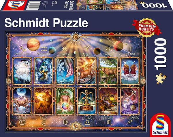 Schmidt Spiele (58347) - "Signs of the Zodiac" - 1000 pièces
