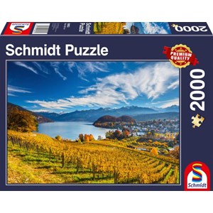 Schmidt Spiele (58953) - "Vineyards" - 2000 pièces