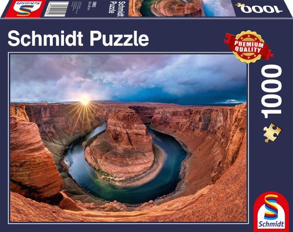 Schmidt Spiele (58952) - "Glen Canyon, Horseshoe Bend" - 1000 pièces
