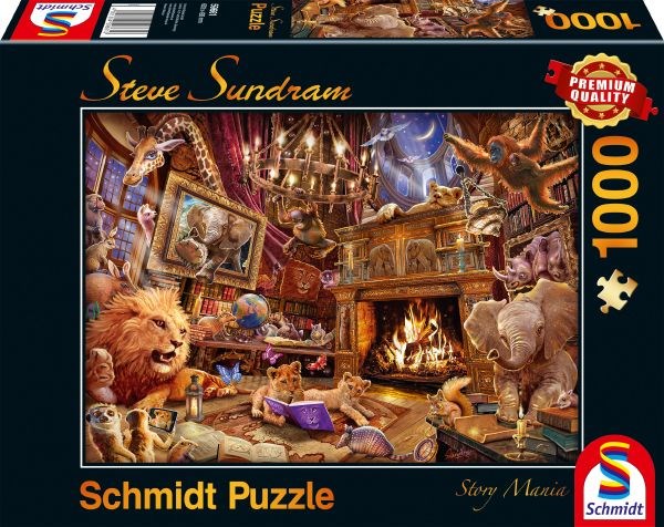 Schmidt Spiele (59661) - Steve Sundram: "Story Mania" - 1000 pièces